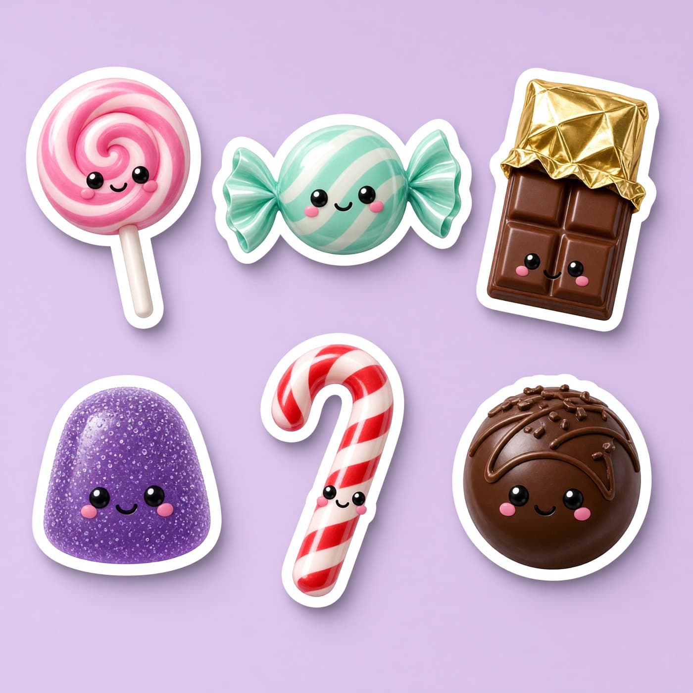 Candy Factory Sticker Pack